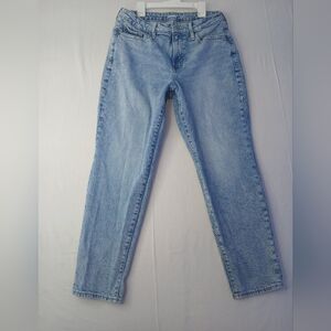 Old Navy O.G. Straight Jeans Women's Size 10 Medium Wash High Rise Jeans